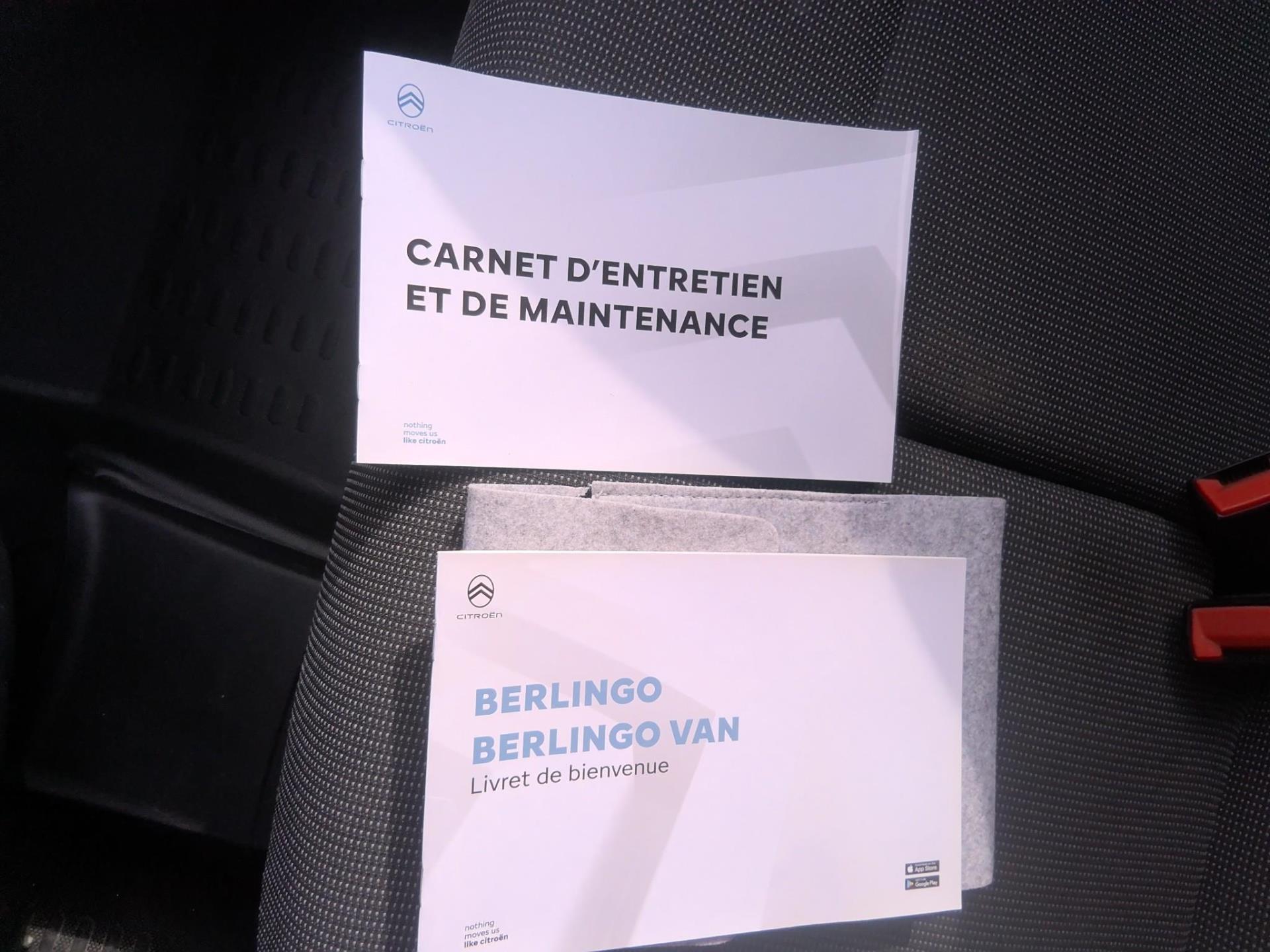 Citroen BERLINGO VAN TAILLE XL 950KG BLUEHDI 100 S&S BVM6 2024
