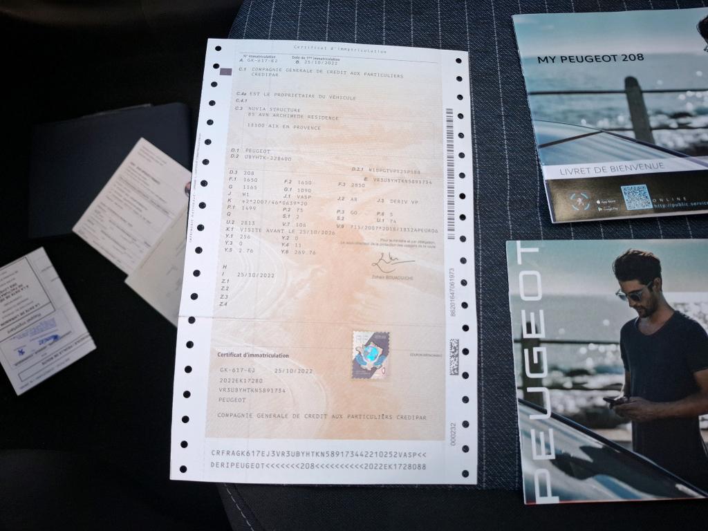 Peugeot 208 BLUEHDI 100 S&S BVM6 PREMIUM 2022