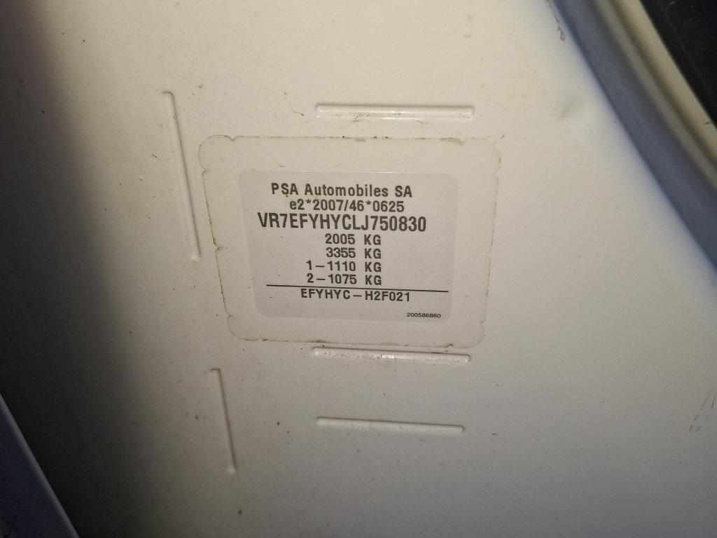 Citroen BERLINGO VAN M 650 BLUEHDI 100 S&S BVM5 CLUB 2020