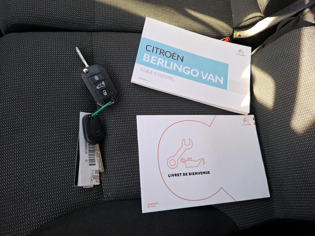 Citroen BERLINGO VAN M 650 BLUEHDI 100 S&S BVM5 CLUB 2020