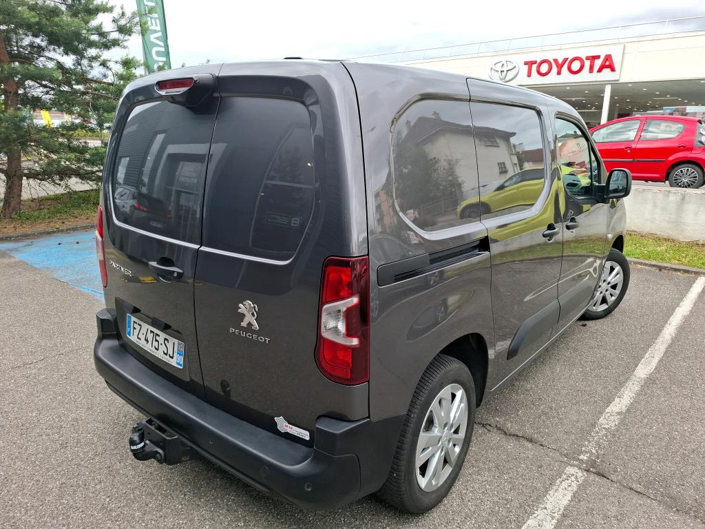 Peugeot PARTNER FOURGON STANDARD 650 KG PURETECH 110 S&S BVM6 ASPHALT 2021