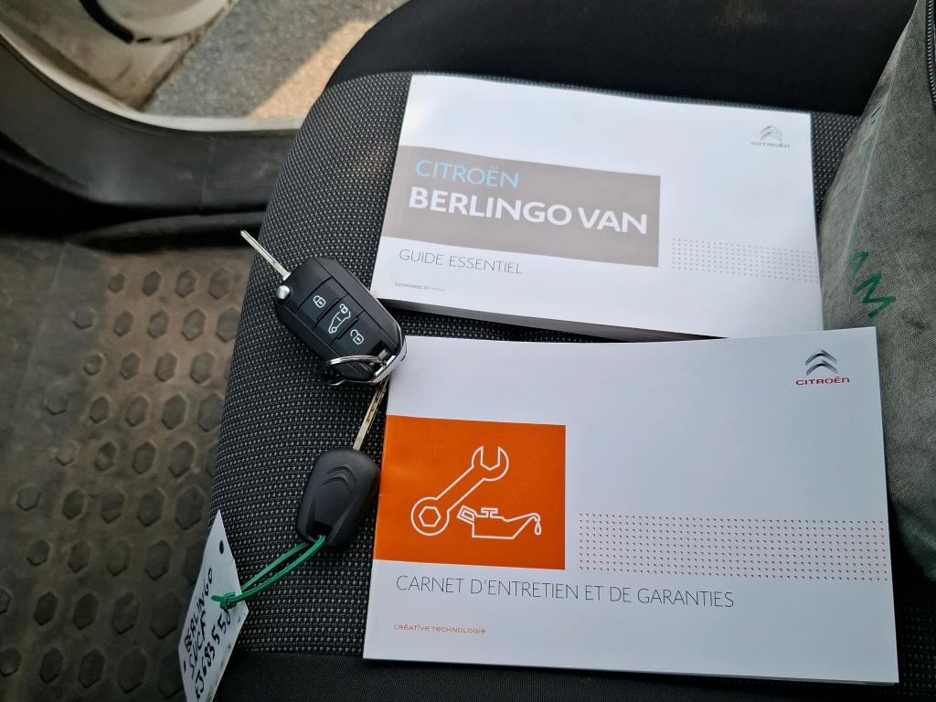 Citroen BERLINGO VAN M 650 BLUEHDI 100 S&S CLUB 2019