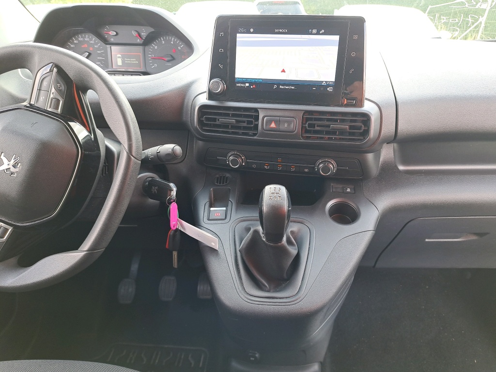 Peugeot PARTNER FOURGON STANDARD 650 KG BLUEHDI 100 BVM5 ASPHALT 2019