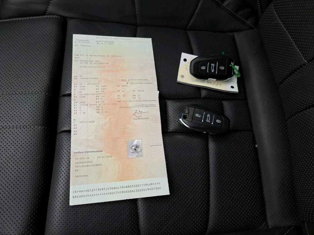 DS DS7 Crossback Hybride E-Tense 300 EAT8 4x4 Grand Chic 2020