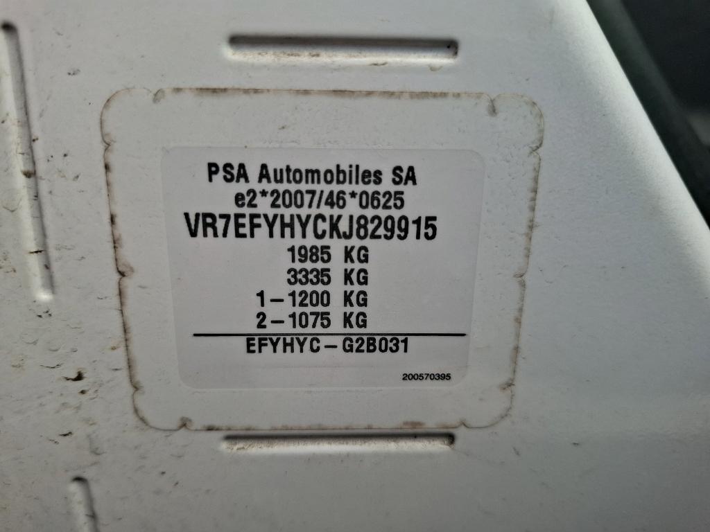 Citroen BERLINGO VAN M 650 BLUEHDI 100 S&S BVM5 CLUB 2019