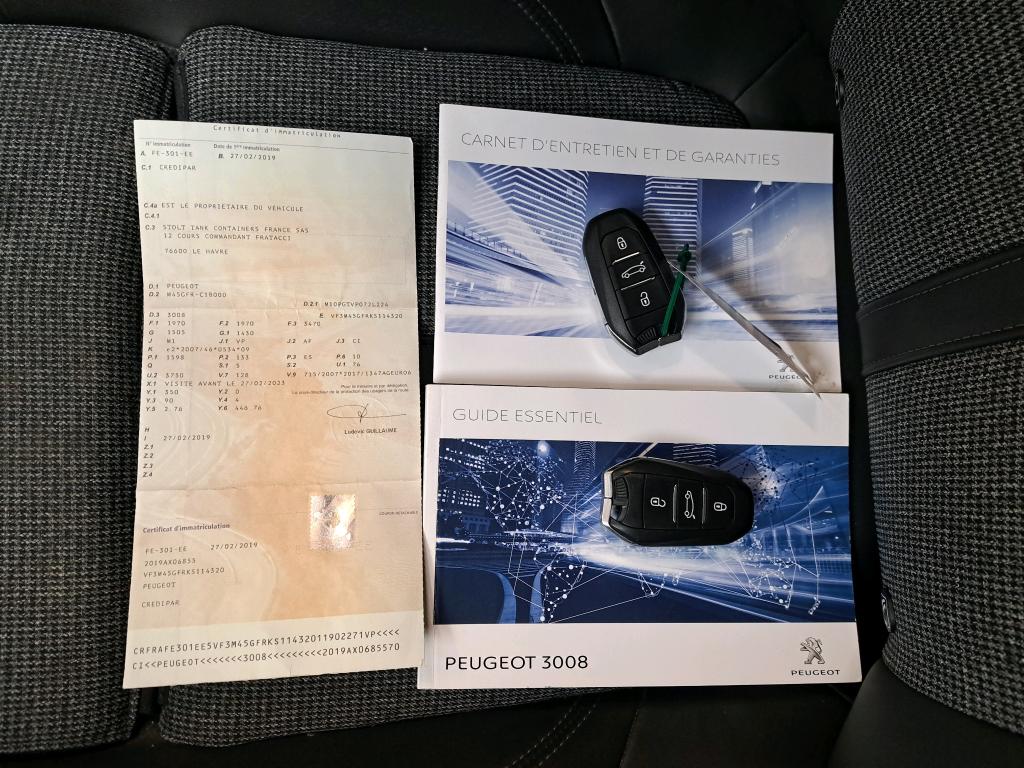 Peugeot 3008 Puretech 180ch S&S EAT8 Allure Business 2019