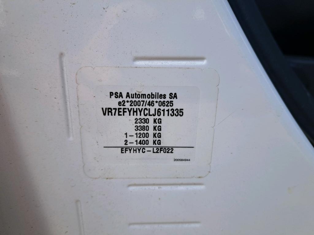 Citroen BERLINGO CA XL BLUEHDI 100 S&S BVM5 CONTROL 2020