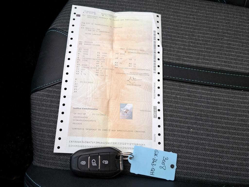 Peugeot 3008 Hybrid 225 e-EAT8 Allure Pack 2022