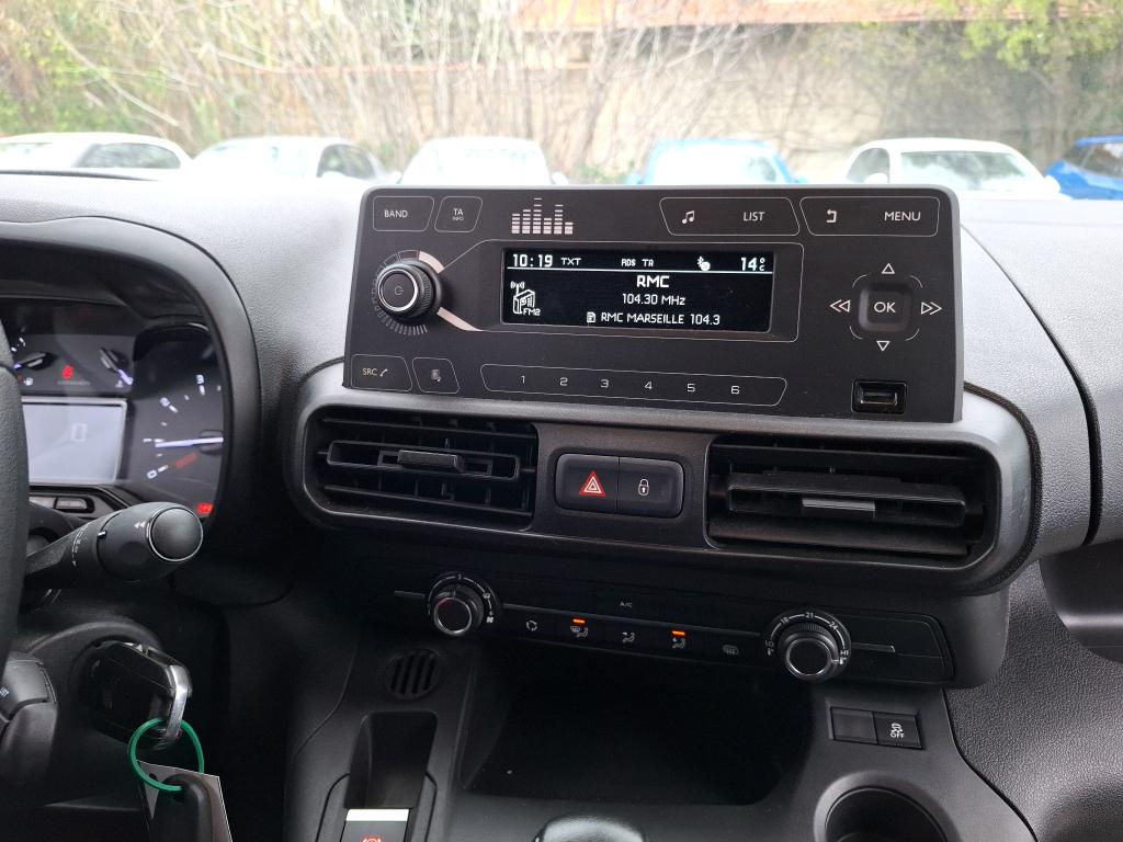 Citroen BERLINGO VAN M 650 BLUEHDI 100 S&S CLUB 2019