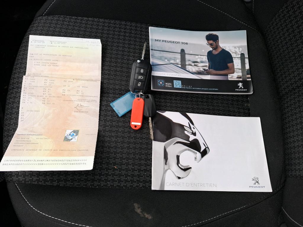 Peugeot 308 SW PureTech 110ch S&S BVM6 Active Pack 2021