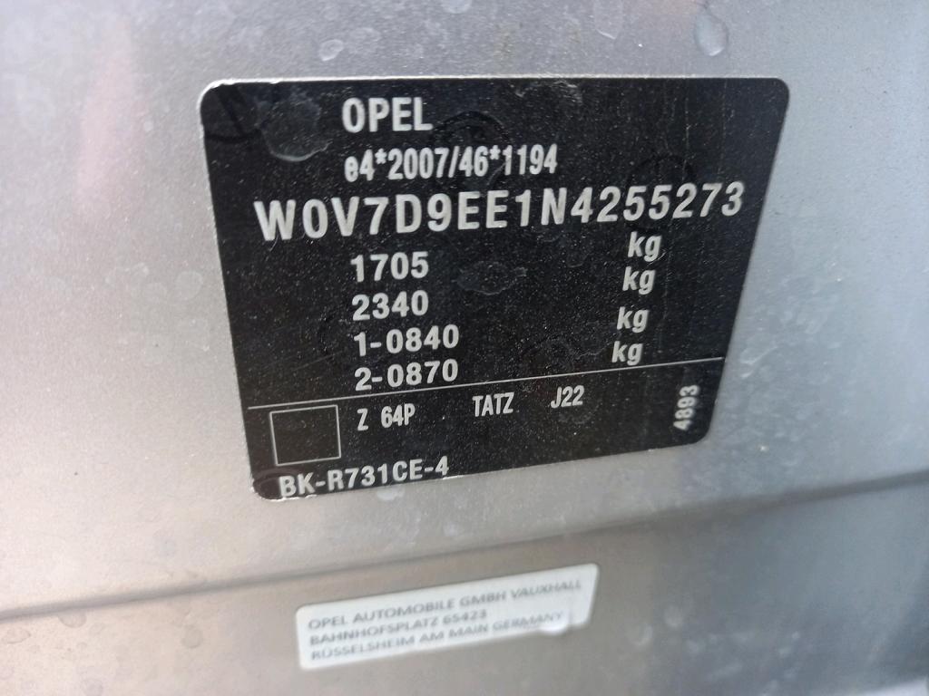 Opel Crossland 1.2 83 ch Edition 2022