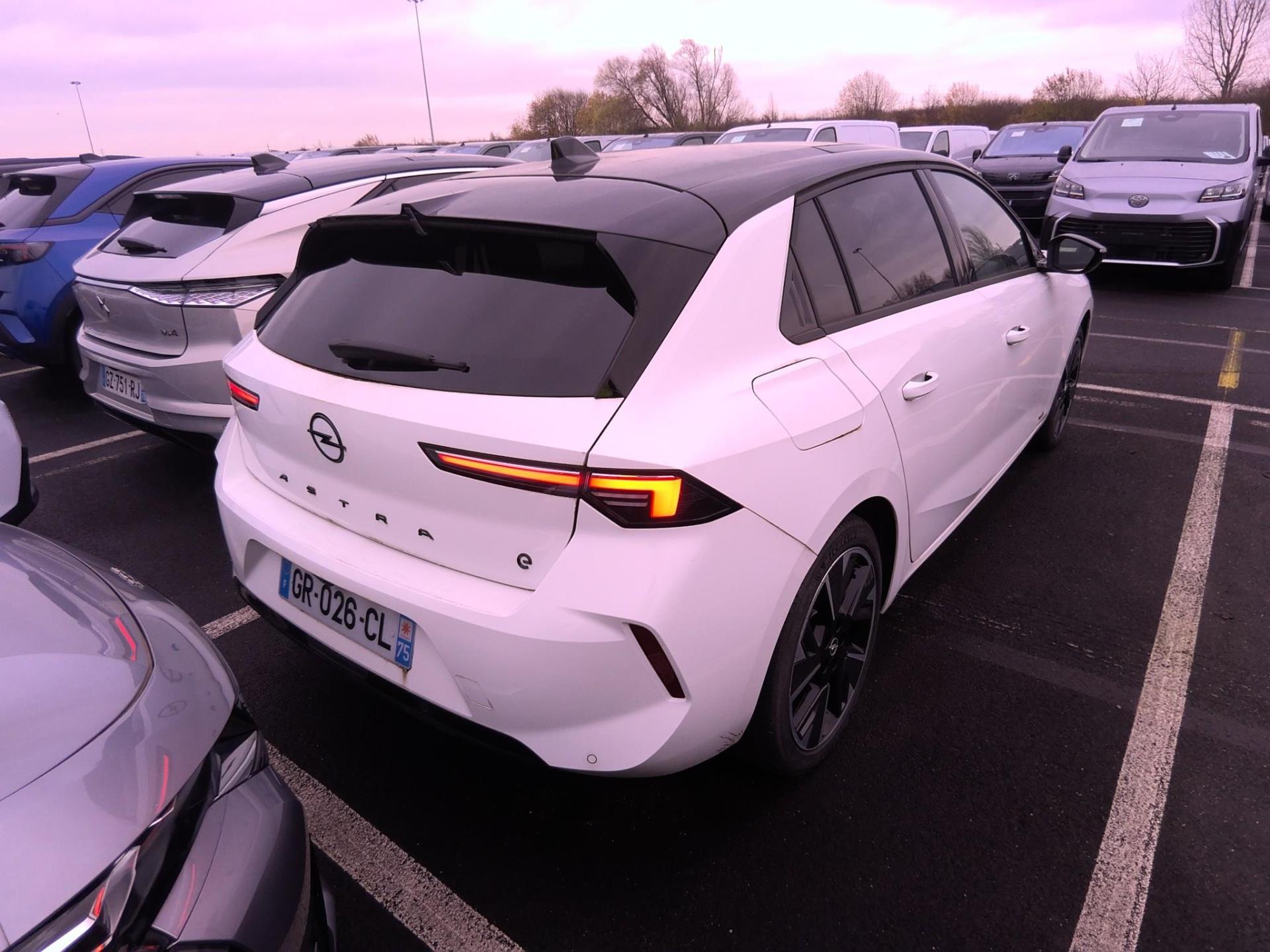 Opel Astra Electrique 156 ch & Batterie 54 kWh GS 2023