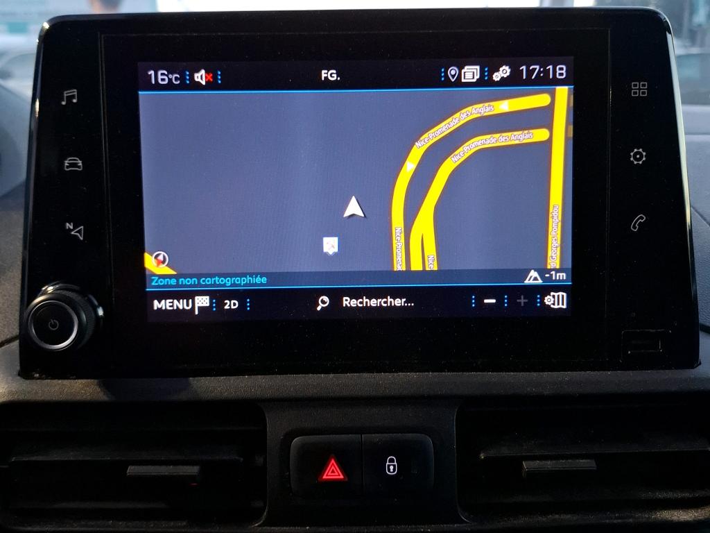 Peugeot PARTNER FOURGON STANDARD 650 KG BLUEHDI 100 S&S BVM5 ASPHALT 2021