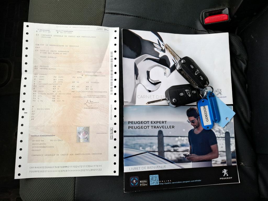 Peugeot EXPERT FGN TOLE STANDARD BLUEHDI 100 S&S BVM6 PREMIUM 2021
