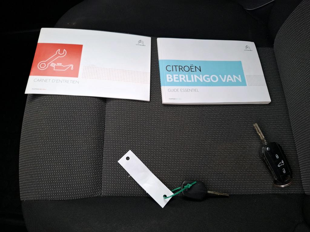 Citroen BERLINGO VAN M 650 BLUEHDI 100 S&S BVM5 CLUB 2019