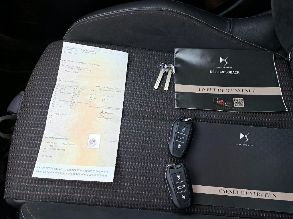 DS DS3 Crossback E-Tense Performance Line 2020