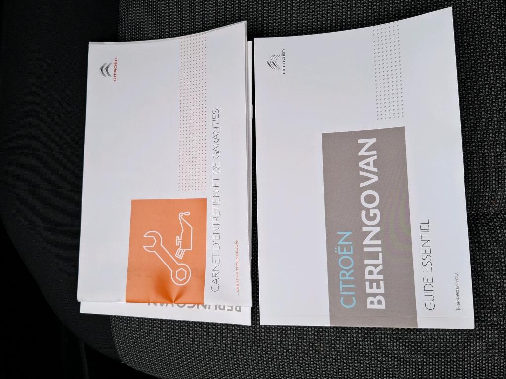Citroen BERLINGO VAN M 650 BLUEHDI 100 S&S CLUB 2019