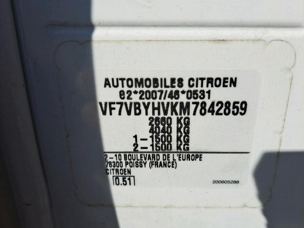 Citroen JUMPY FGN M BLUEHDI 120 S&S BVM6 DRIVER 300 NM 2021