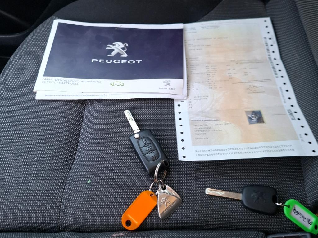 Peugeot e-PARTNER FOURGON STANDARD PREMIUM AVEC BATTERIE 2019
