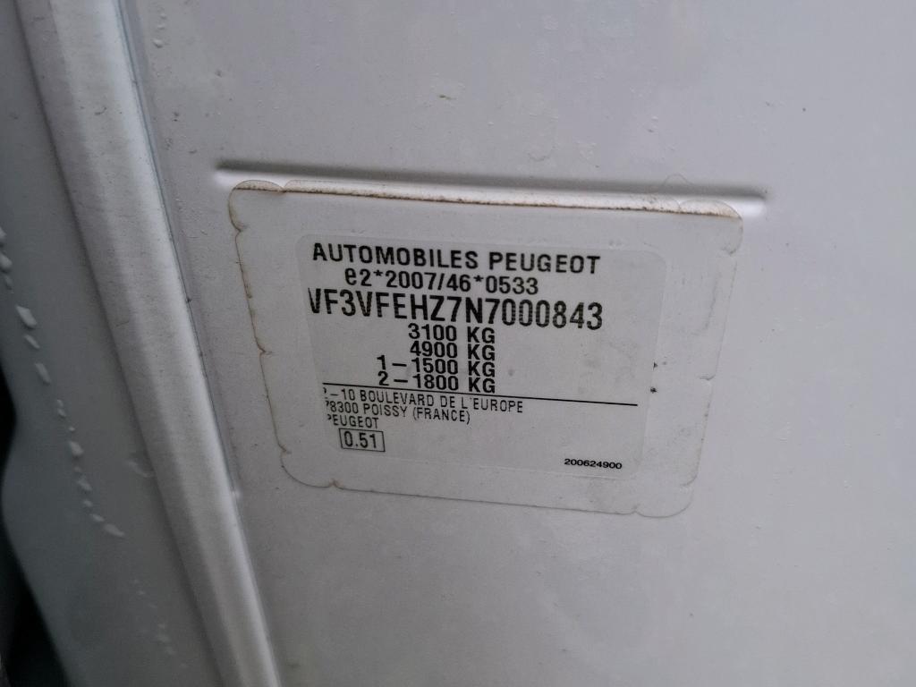 Peugeot EXPERT FGN TOLE LONG BLUEHDI 180 S&S EAT8 ASPHALT 2022