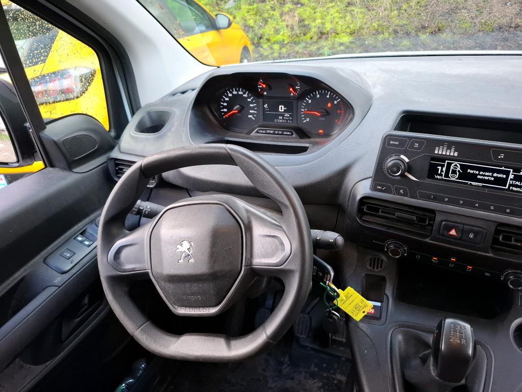Peugeot PARTNER FOURGON STANDARD 650 KG BLUEHDI 100 S&S BVM5 PREMIUM 2020