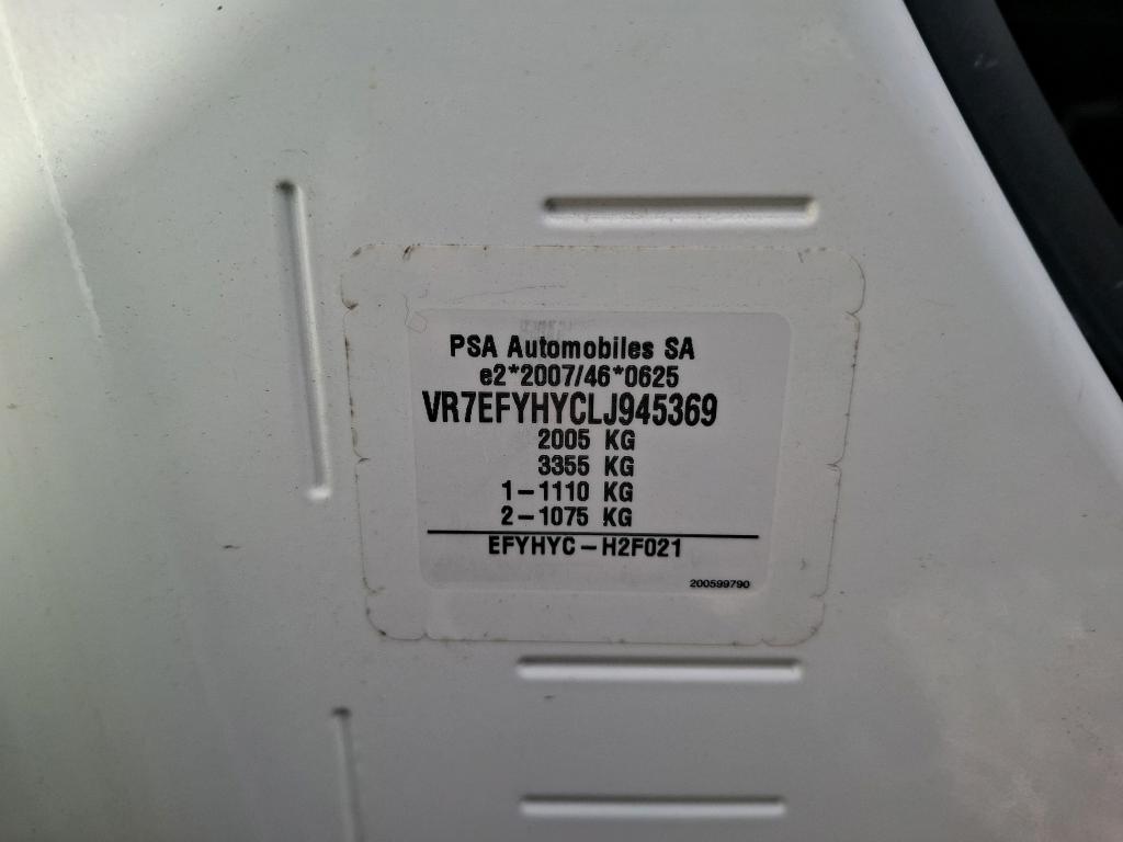 Citroen BERLINGO VAN M 650 BLUEHDI 100 S&S BVM5 CLUB 2021