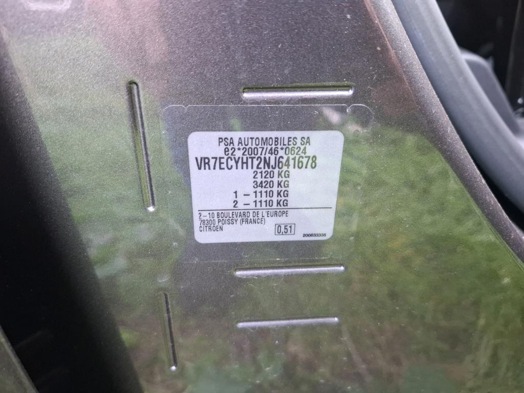 Citroen Berlingo Taille M BlueHDi 100 S&S BVM6 Feel 2022