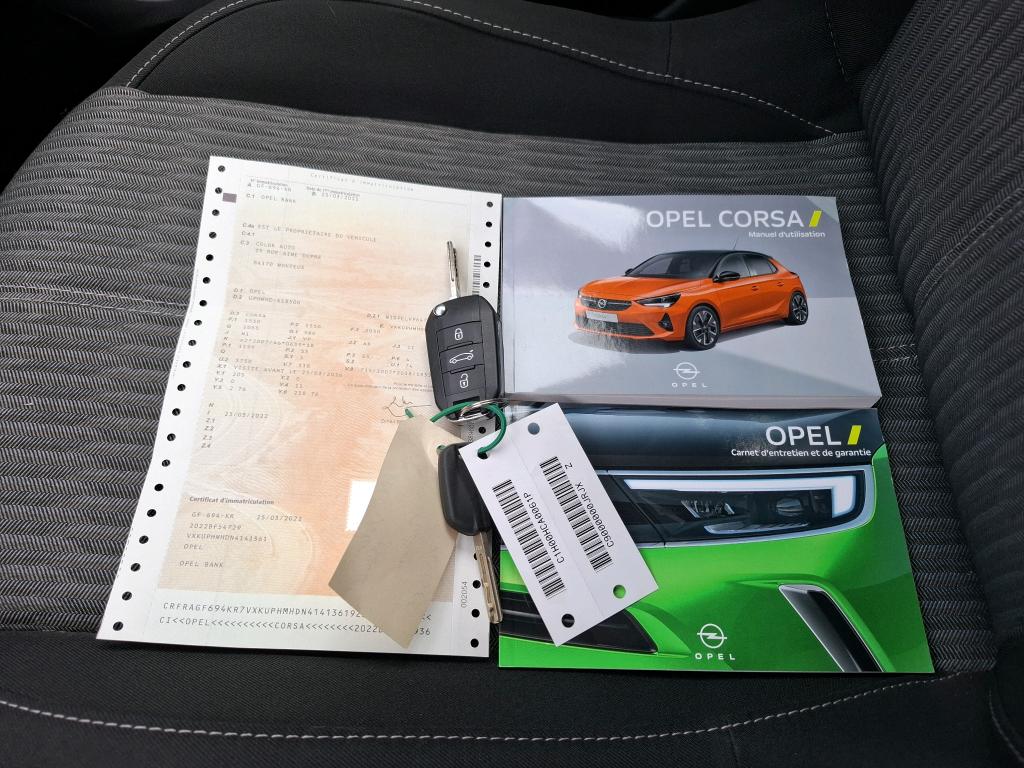 Opel Corsa 1.2 75 ch BVM5 Elegance Business 2022