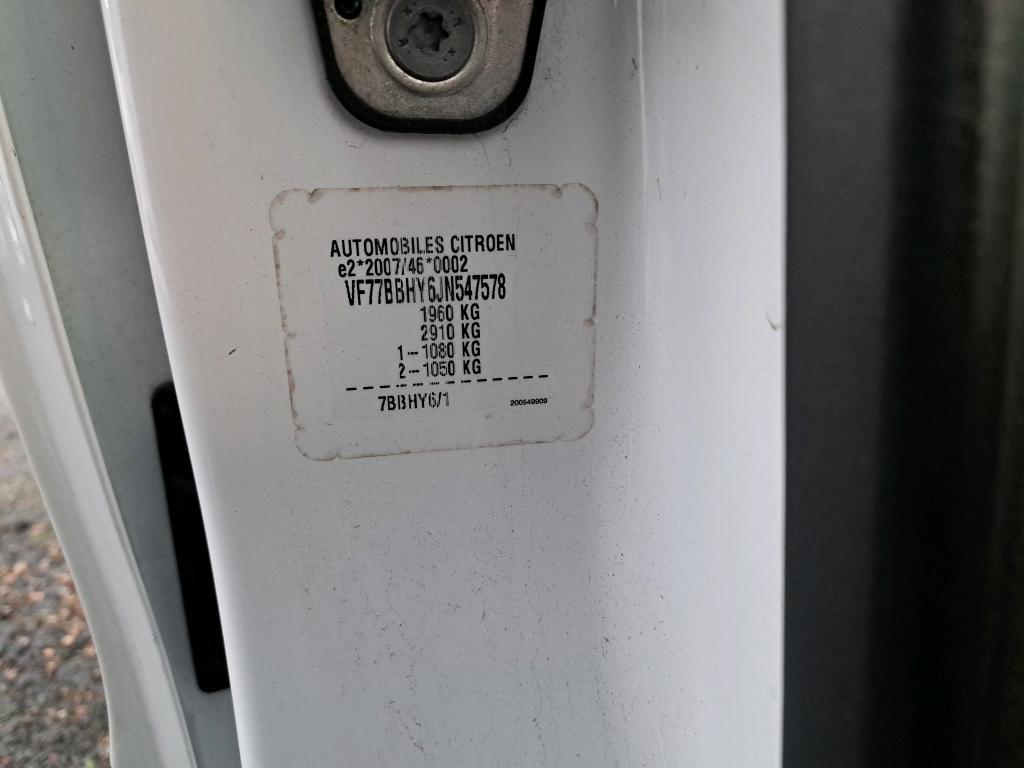 Citroen BERLINGO M BLUEHDI 100 CLUB 2018