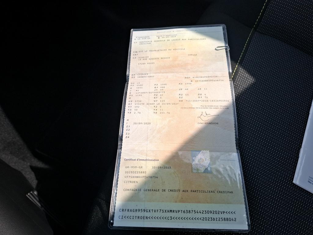 Citroen C3 PureTech 83 ch BVM5 You 2023