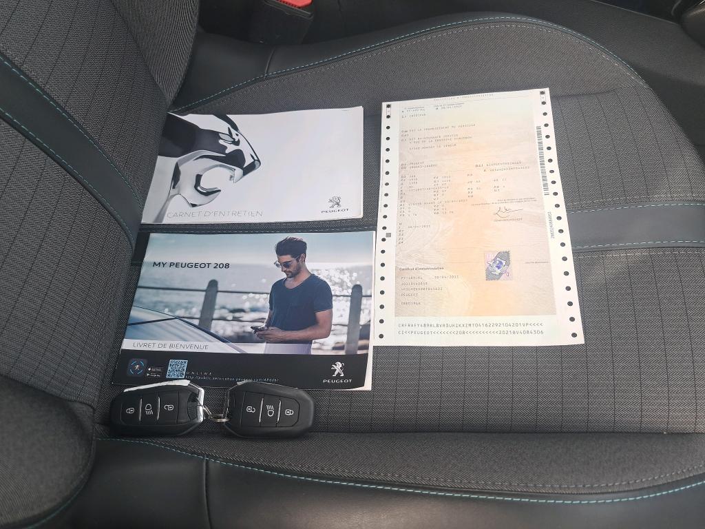 Peugeot 208 Electrique 50 kWh 136ch Allure Business 2021