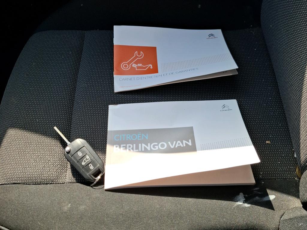 Citroen BERLINGO VAN M 650 BLUEHDI 100 S&S DRIVER 2019
