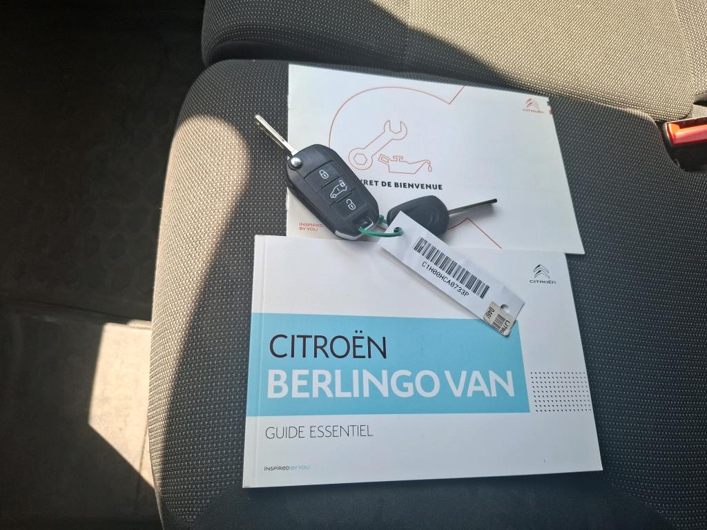 Citroen BERLINGO VAN M 650 BLUEHDI 100 S&S BVM5 CLUB 2020