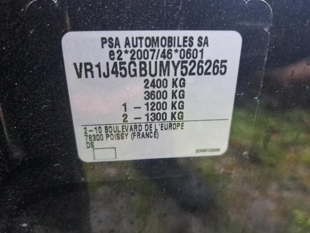DS DS7 Crossback Hybride E-Tense 300 EAT8 4x4 Rivoli 2021