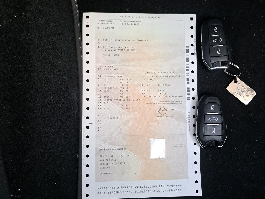 Citroen C4 Spacetourer PureTech 130 S&S EAT8 Business+ 2019