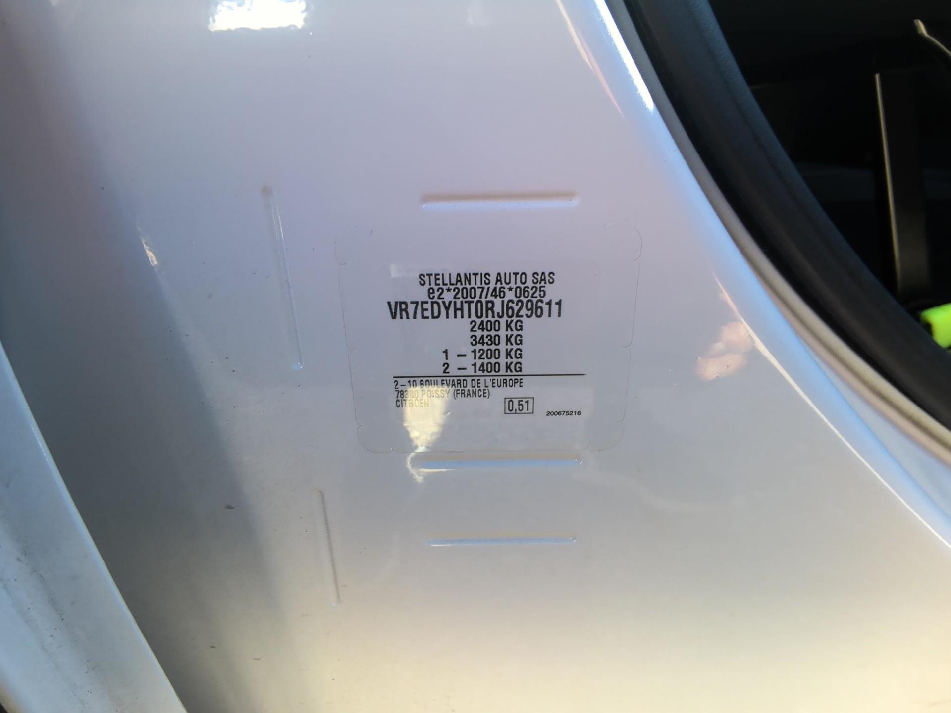 Citroen BERLINGO VAN TAILLE XL 950KG BLUEHDI 100 S&S BVM6 2024