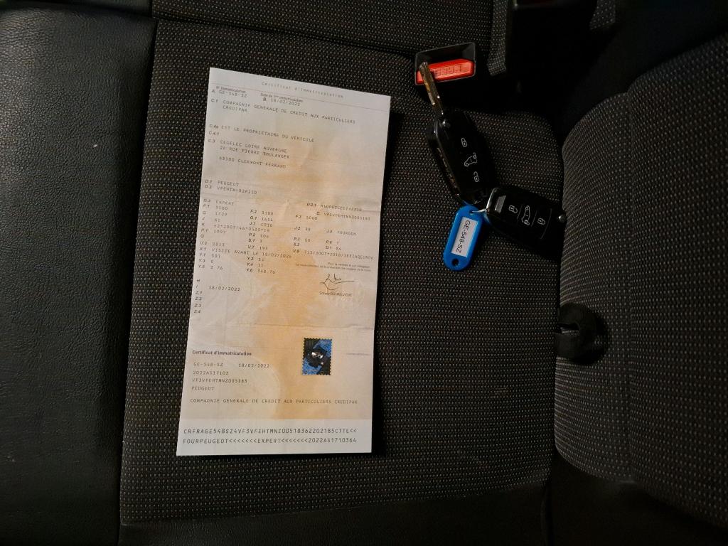 Peugeot EXPERT FGN TOLE STANDARD BLUEHDI 145 S&S BVM6 ASPHALT 2022