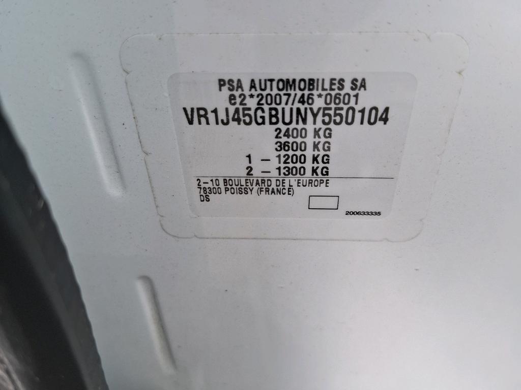 DS DS7 Crossback Hybride E-Tense 300 EAT8 4x4 Performance Line+ 2022