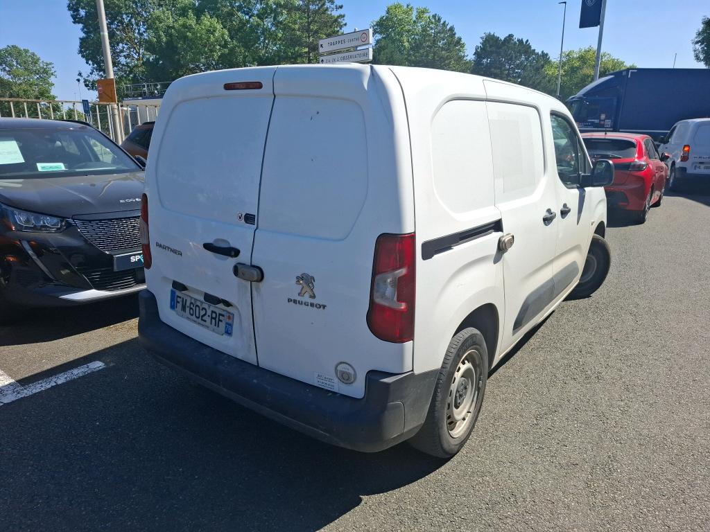 Peugeot PARTNER FOURGON STANDARD 650 KG BLUEHDI 100 S&S BVM5 PREMIUM 2019