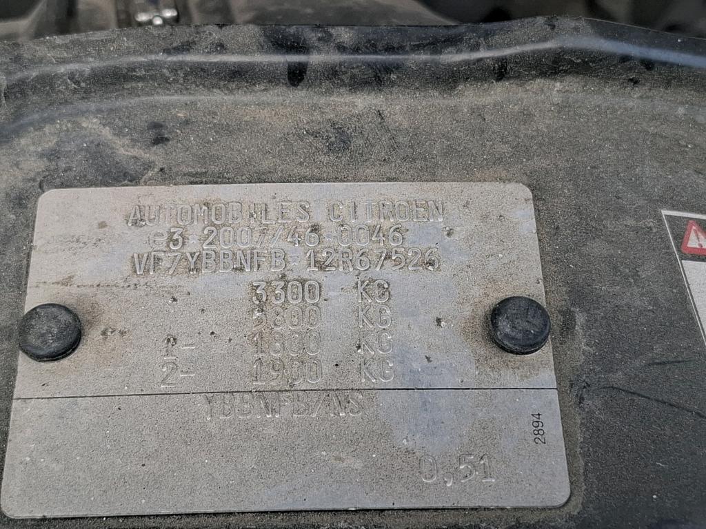 Citroen JUMPER TOLE 33 L2H2 BLUEHDi 140 S&S BVM6 DRIVER 2021