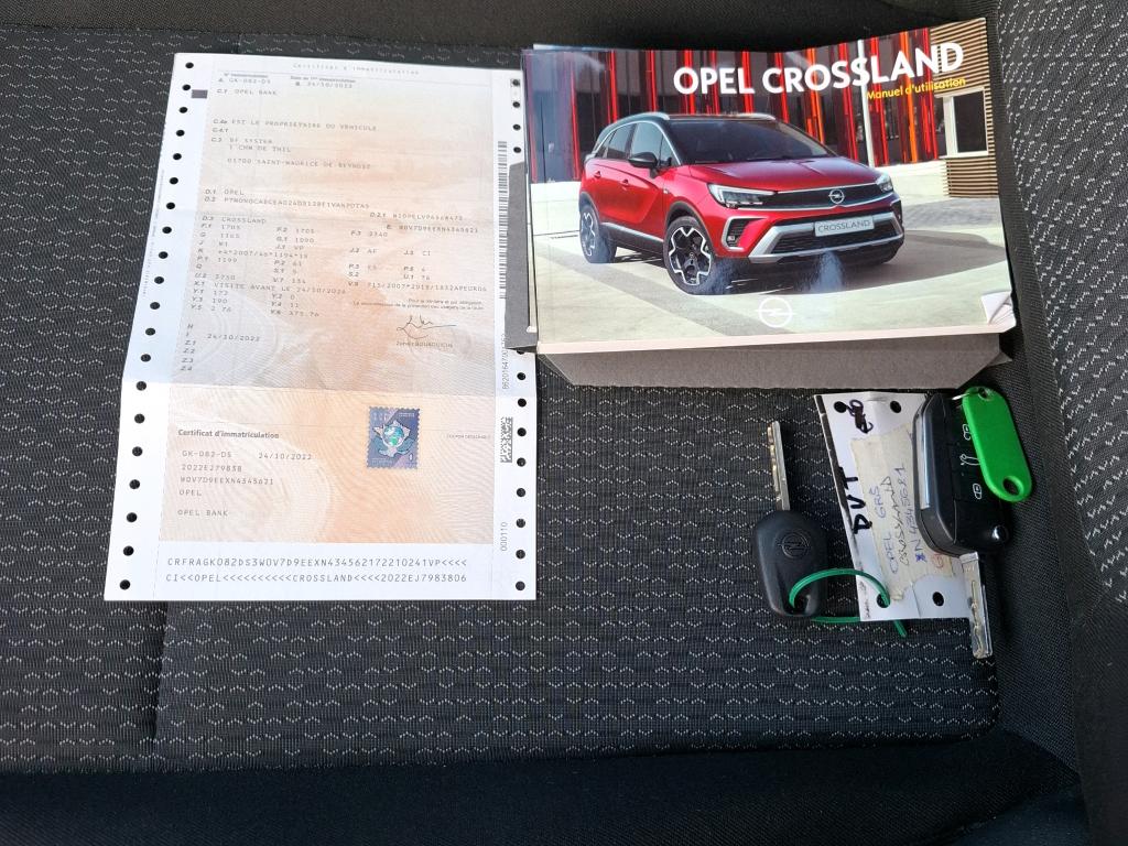 Opel Crossland 1.2 83 ch Edition 2022