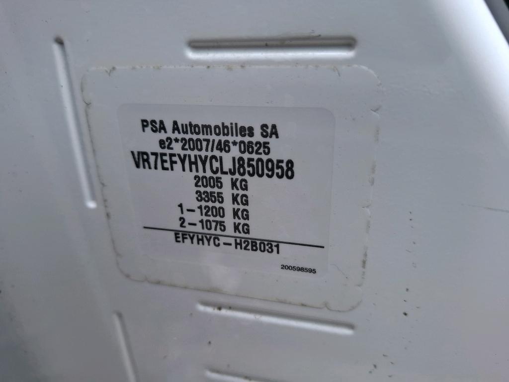 Citroen BERLINGO VAN M 650 BLUEHDI 100 S&S BVM5 CLUB 2020