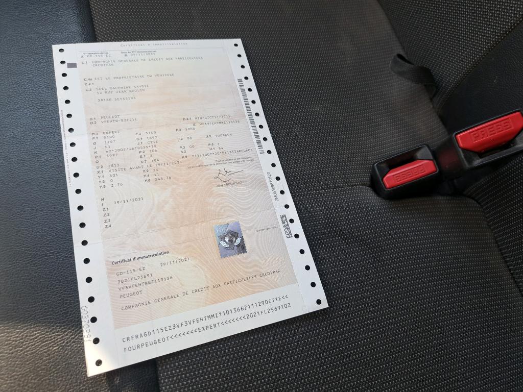 Peugeot EXPERT FGN TOLE LONG BLUEHDI 145 S&S BVM6 PREMIUM 2021