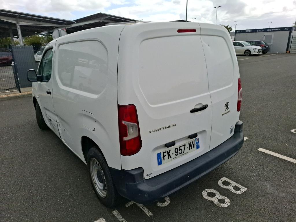 Peugeot PARTNER FOURGON STANDARD 650 KG BLUEHDI 100 BVM5 PREMIUM 2019