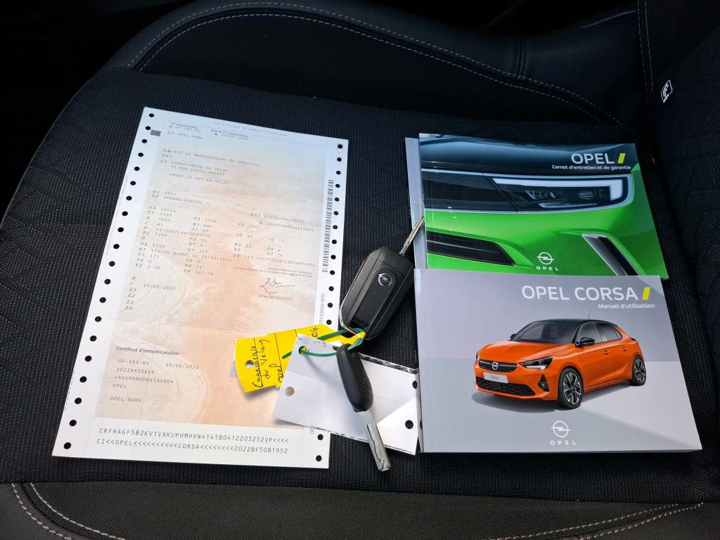 Opel Corsa 1.2 75 ch BVM5 Elegance Business 2022