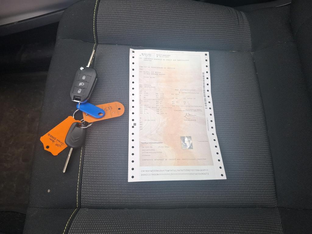 Citroen C3 SOCIETE BLUEHDI 100 S&S BVM6 FEEL BUSINESS R 2021