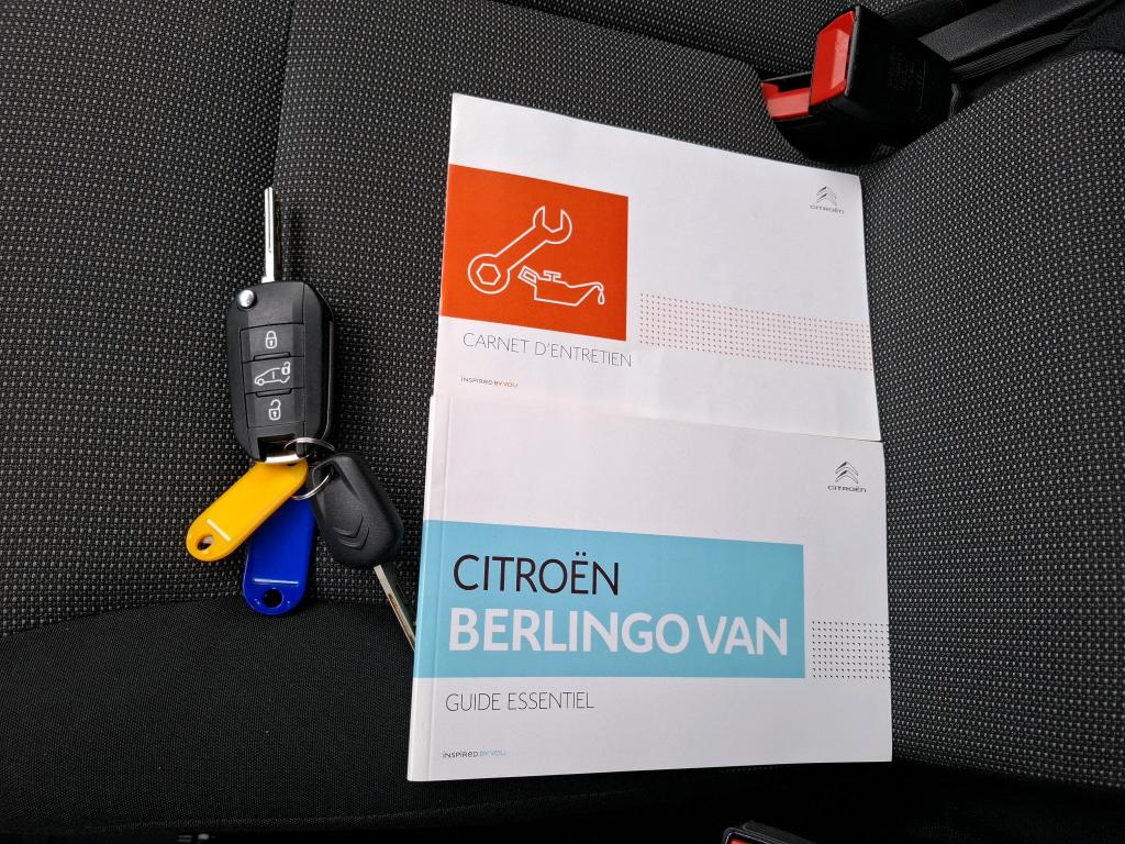 Citroen BERLINGO VAN M 650 BLUEHDI 100 S&S BVM5 CLUB 2020
