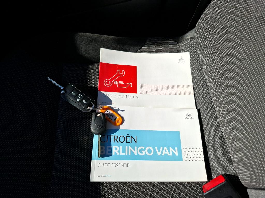 Citroen BERLINGO VAN M 650 BLUEHDI 100 S&S BVM5 CLUB 2020