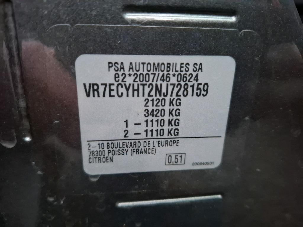 Citroen Berlingo Taille M BlueHDi 100 S&S BVM6 Feel 2022