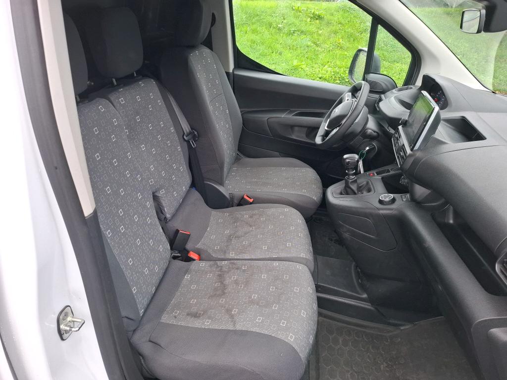 Peugeot PARTNER FOURGON STANDARD 1000 KG BLUEHDI 100 S&S BVM6 GRIP 2022